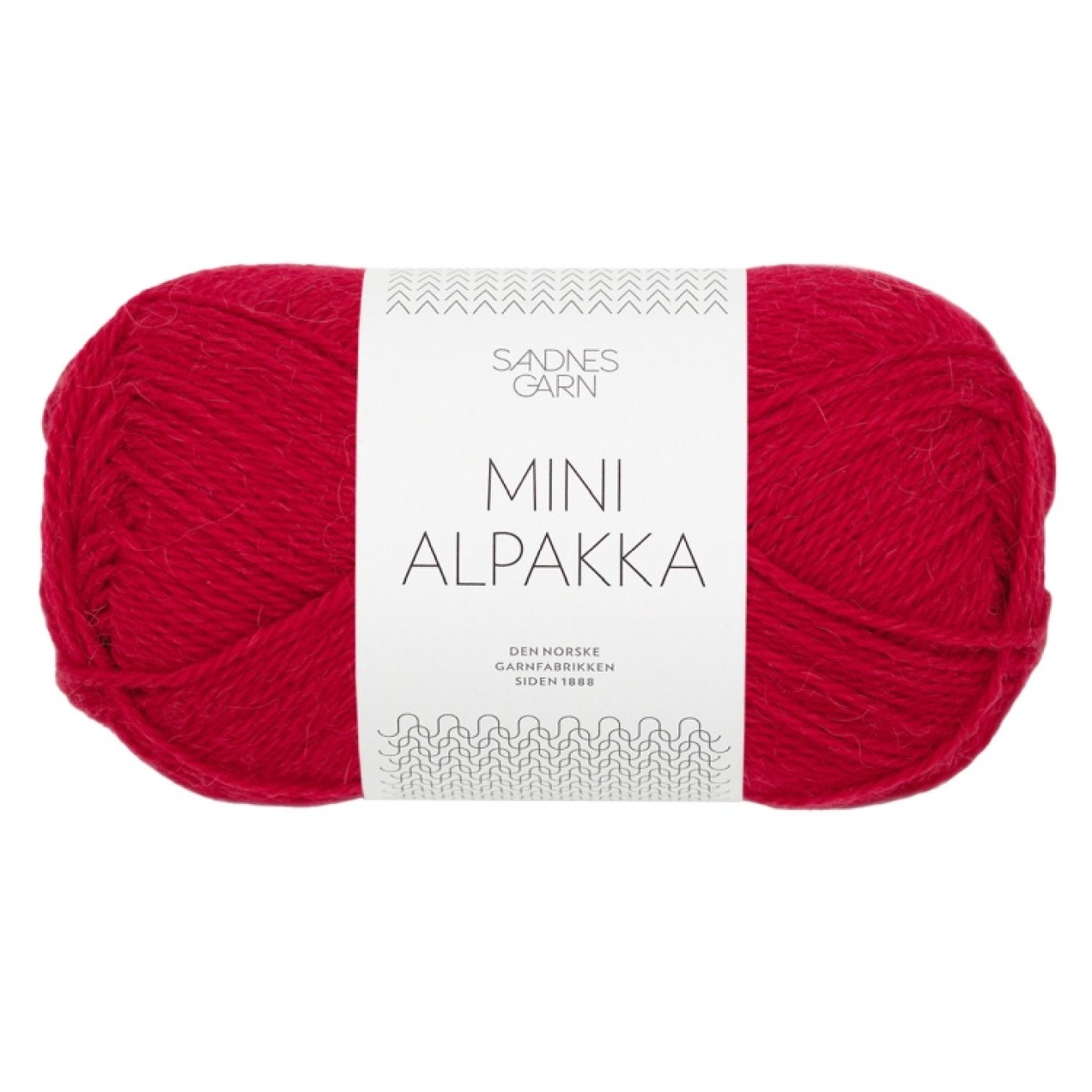 Sandnes Garn Mini Alpakka colour 4219 true red