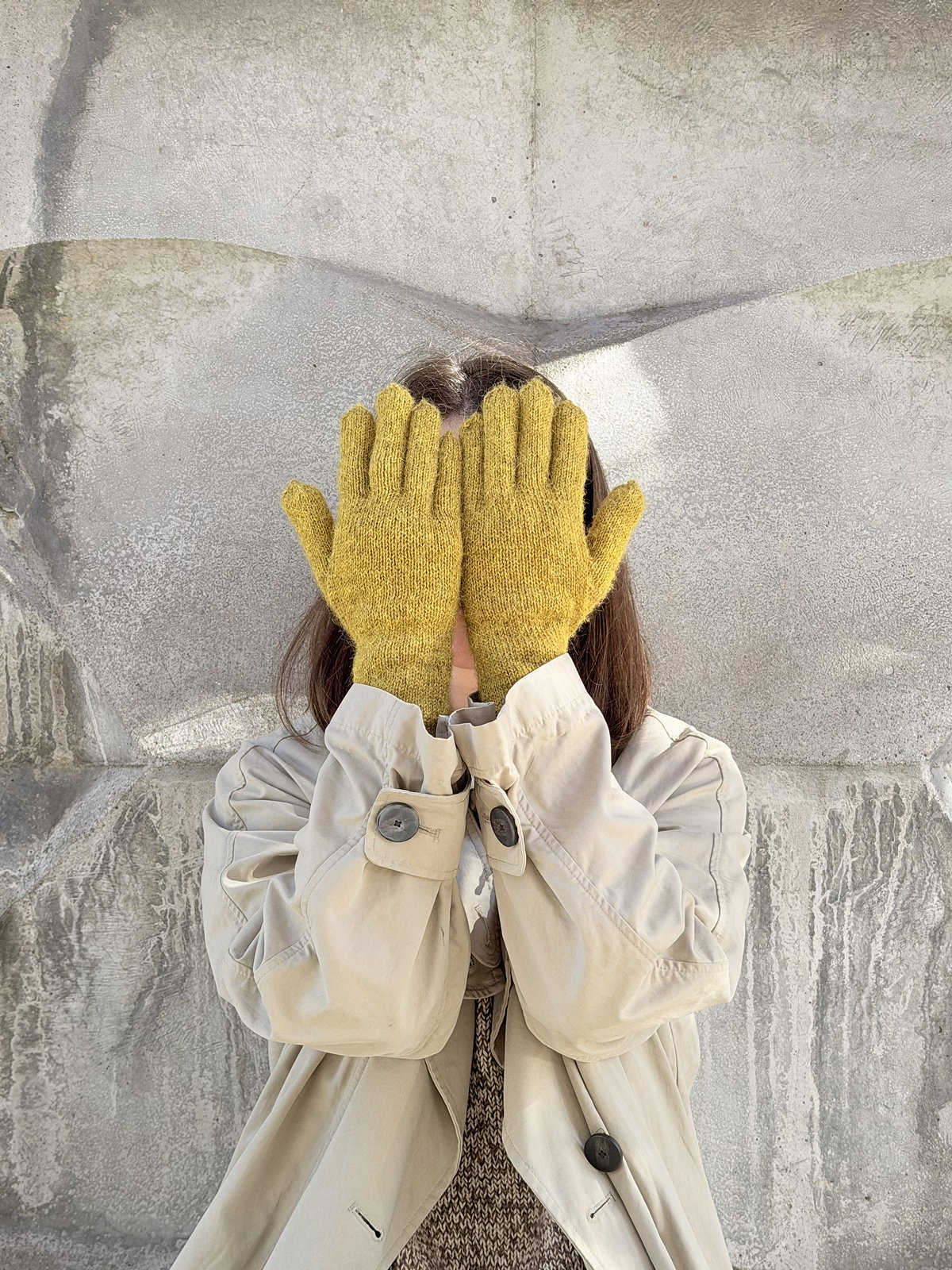 Gants Bonjour – modèle de tricot (PDF, anglais)