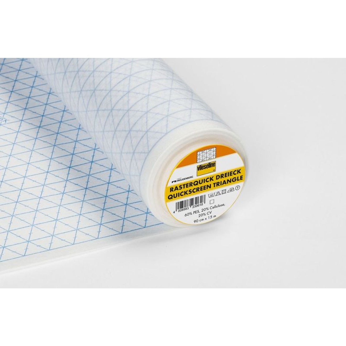 Vlieseline Rasterquick Dreieck for Patchwork Farbe white