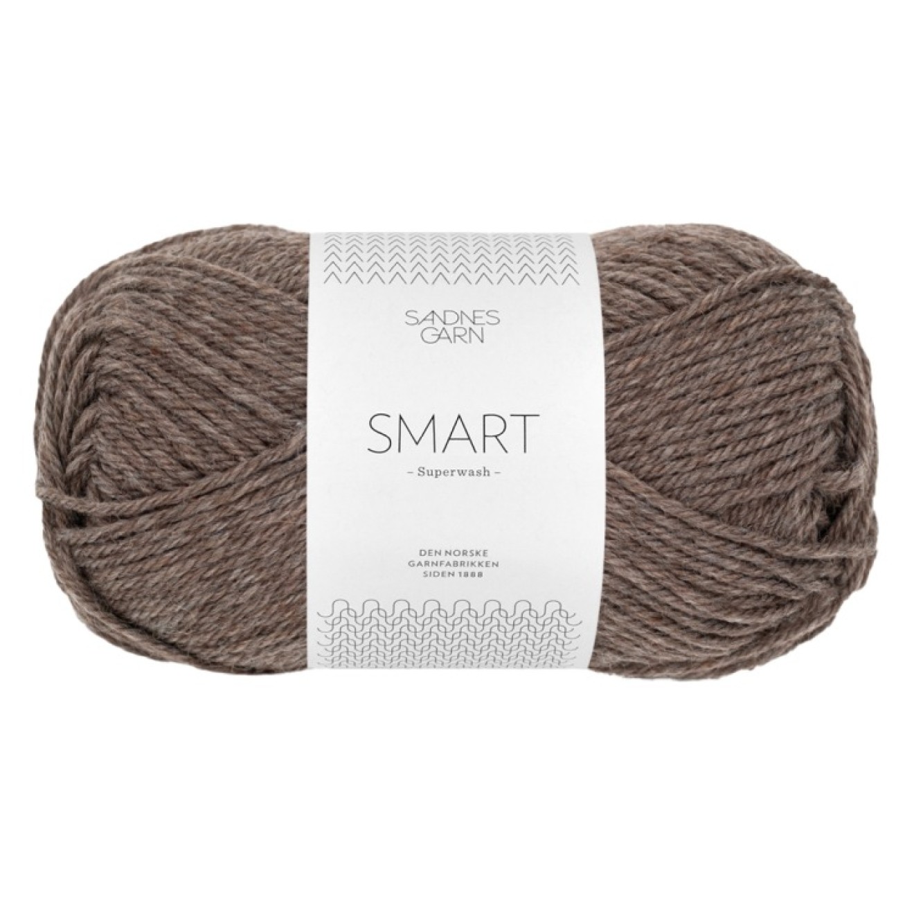 Sandnes Garn Smart colour 2652 medium brown mottled