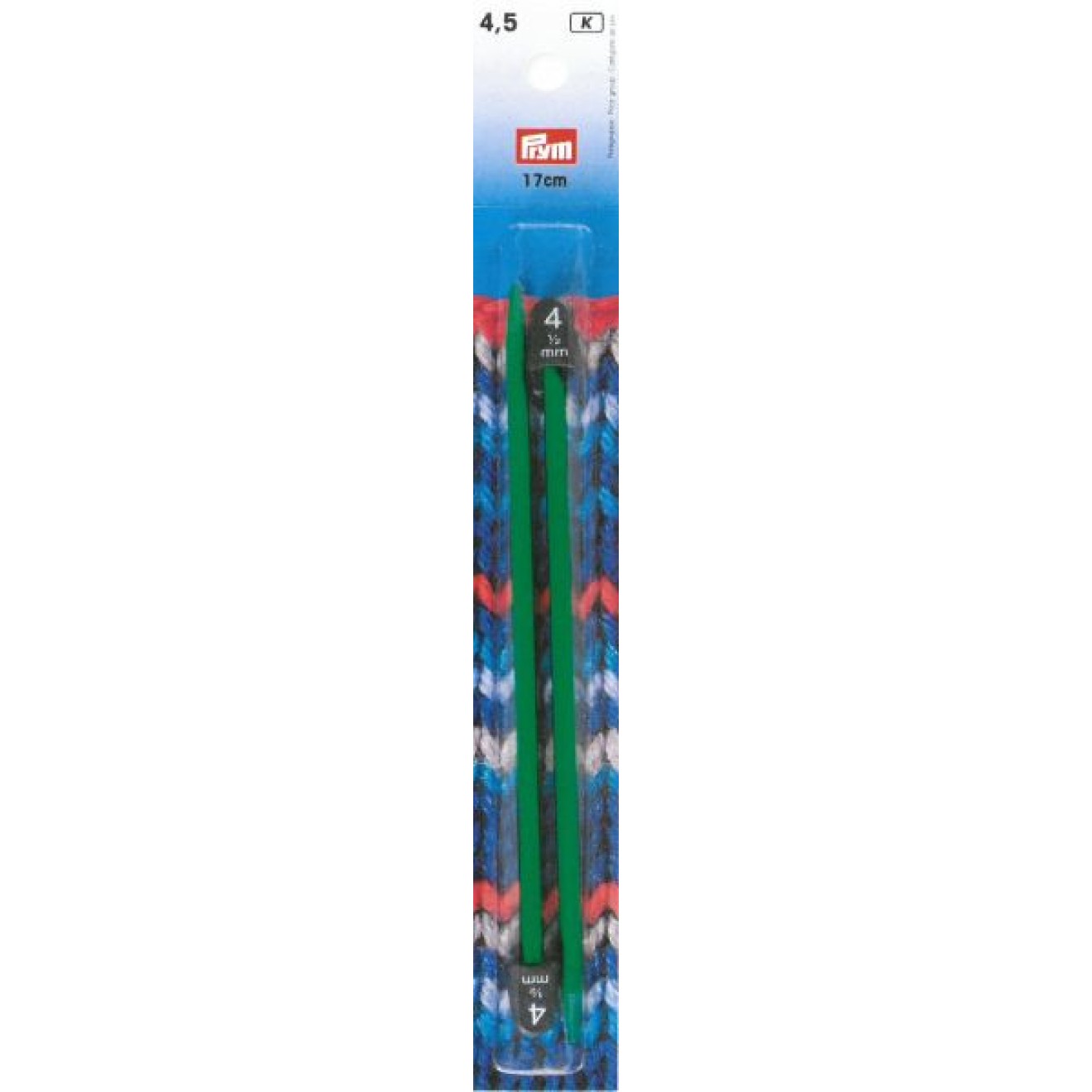 Prym Kinderstricknadeln 4,50 mm / 17 cm