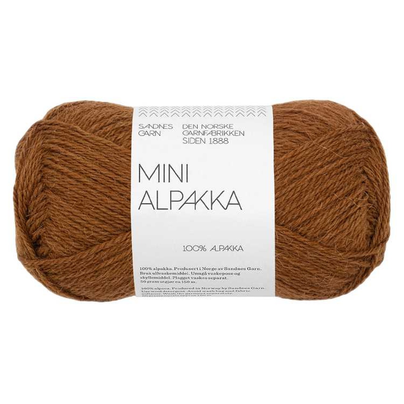 Sandnes Garn Mini Alpakka colour 2573 monks robe