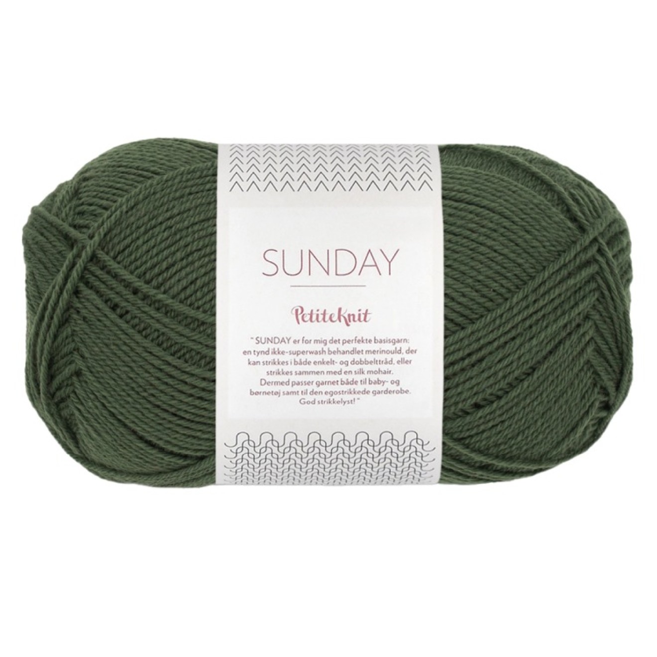 Sandnes Garn Sunday by PetiteKnit colour 9581 pine