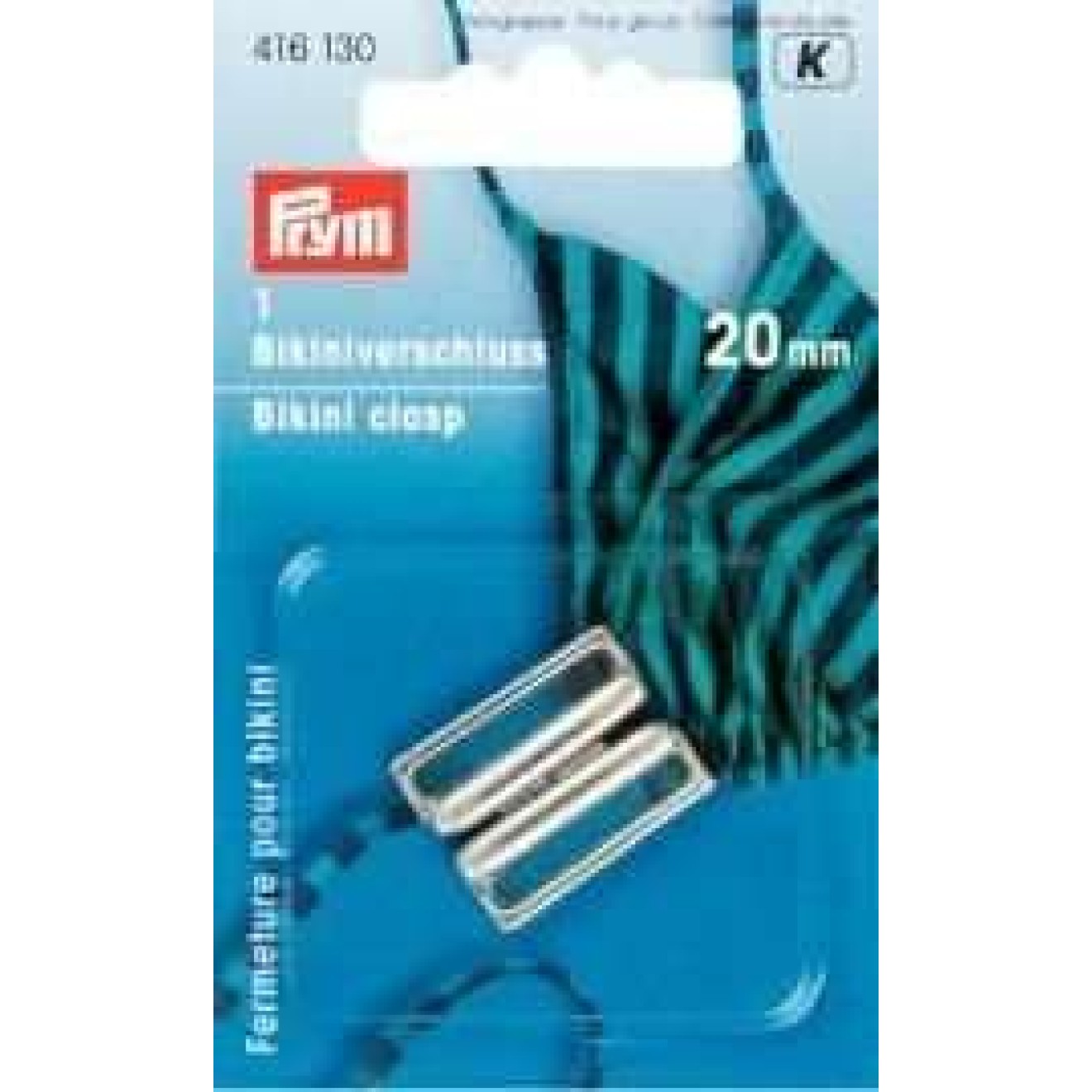 20 mm / silver-colored