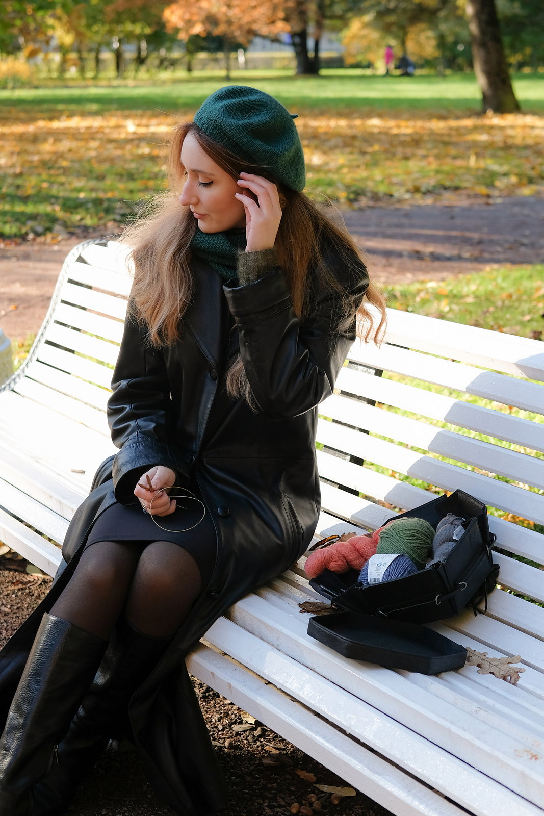 Béret et snood Easy Set – modèle de tricot, photo 5