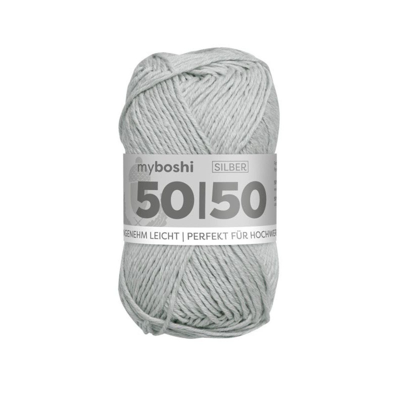 myboshi 50/50 colour col. silver