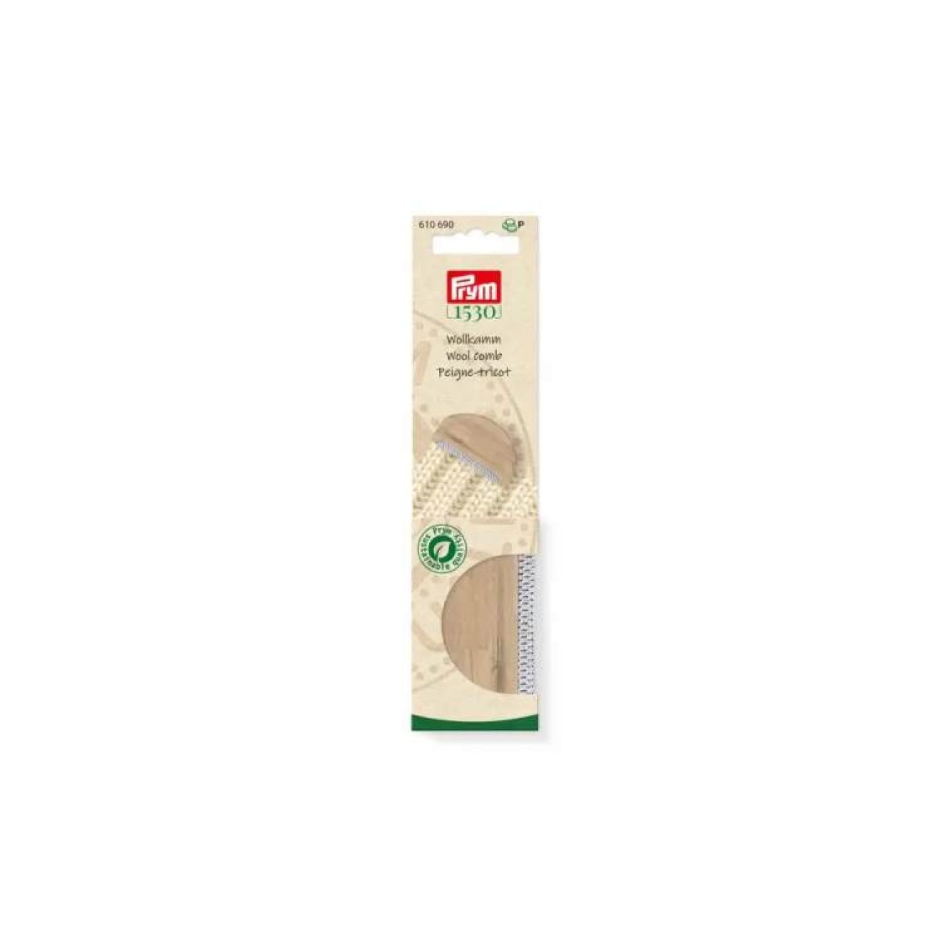 Prym Wollkamm Holz