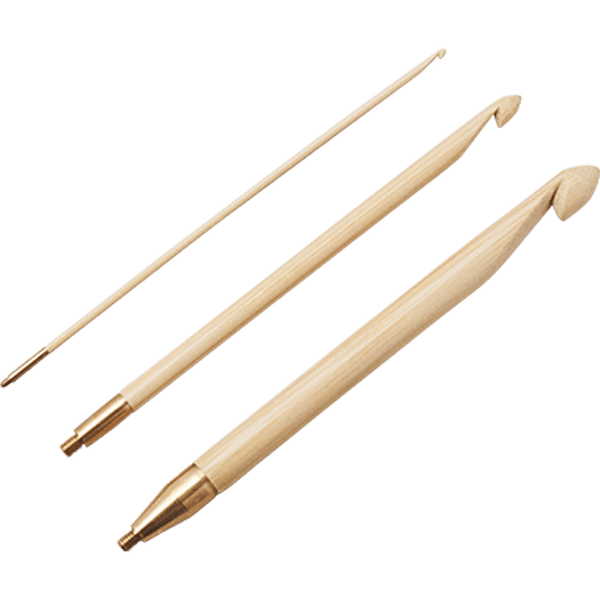 Seeknit Shirotake interchangeable crochet hook tips