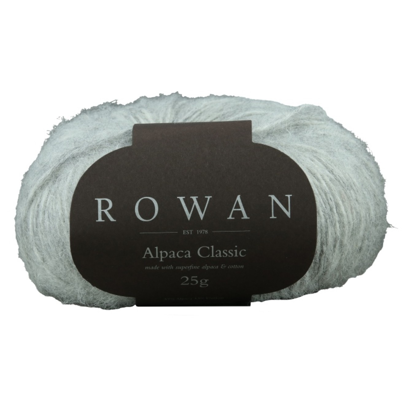 Rowan Alpaca Classic colour 101 feather grey melange