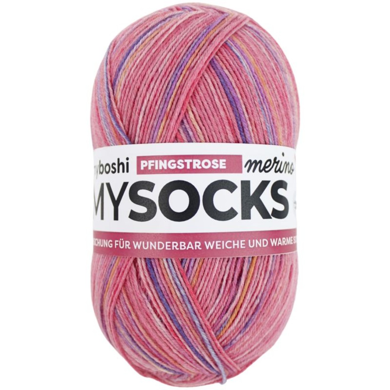 myboshi mysocks Merino colour col. Pfingstrose