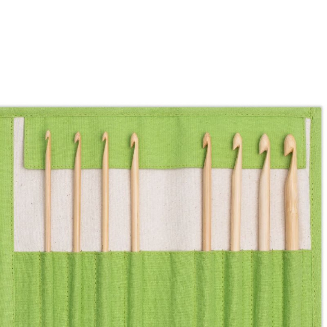 Prym Woll-crochet hook BAMBUS Set 3.5 - 8 mm 3.50 - 8,00 mm