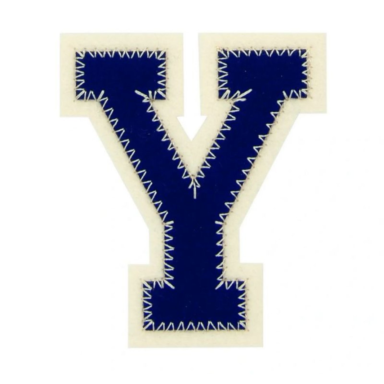 Buchstabe Y / blue/ecru