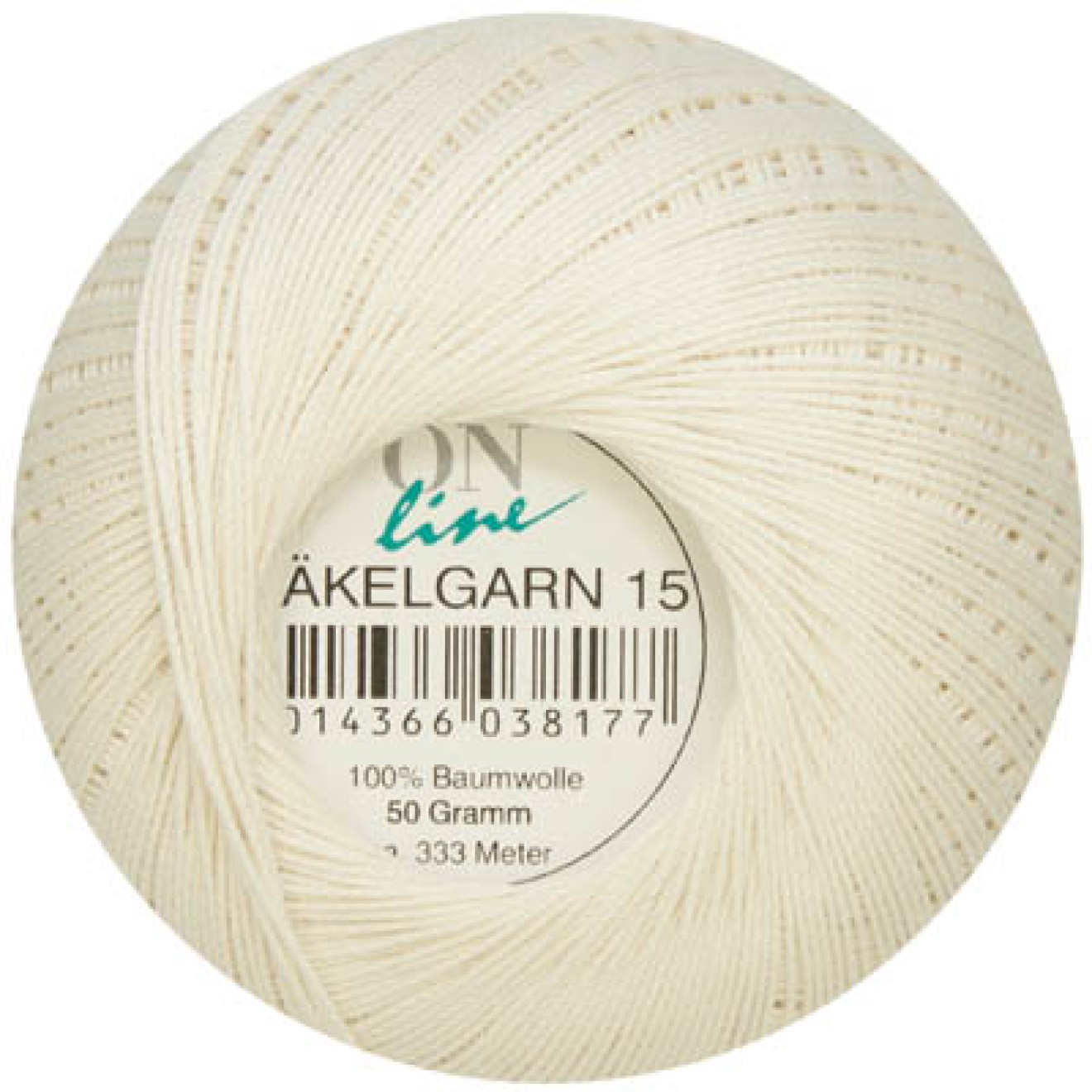 Online crochet thread Stärke 15 50 g colour 0003