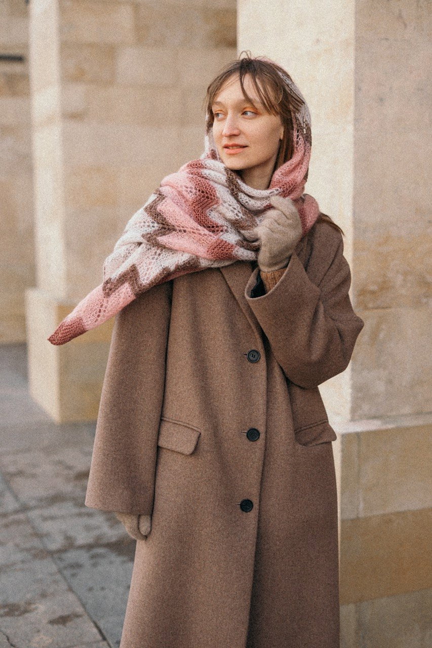 Étole Embrace – modèle de tricot, photo 2