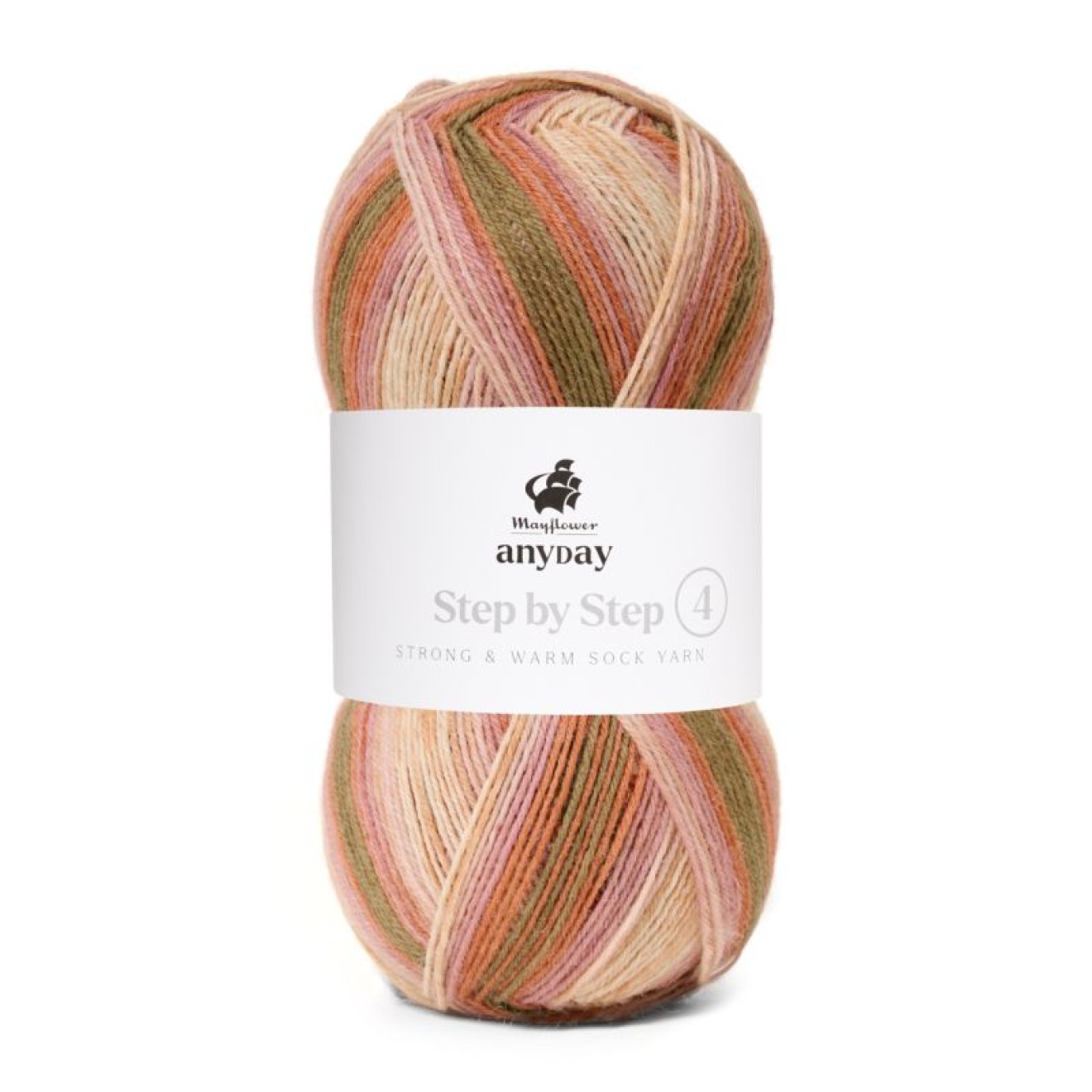 col. 005 pink/olive green/rust/creme