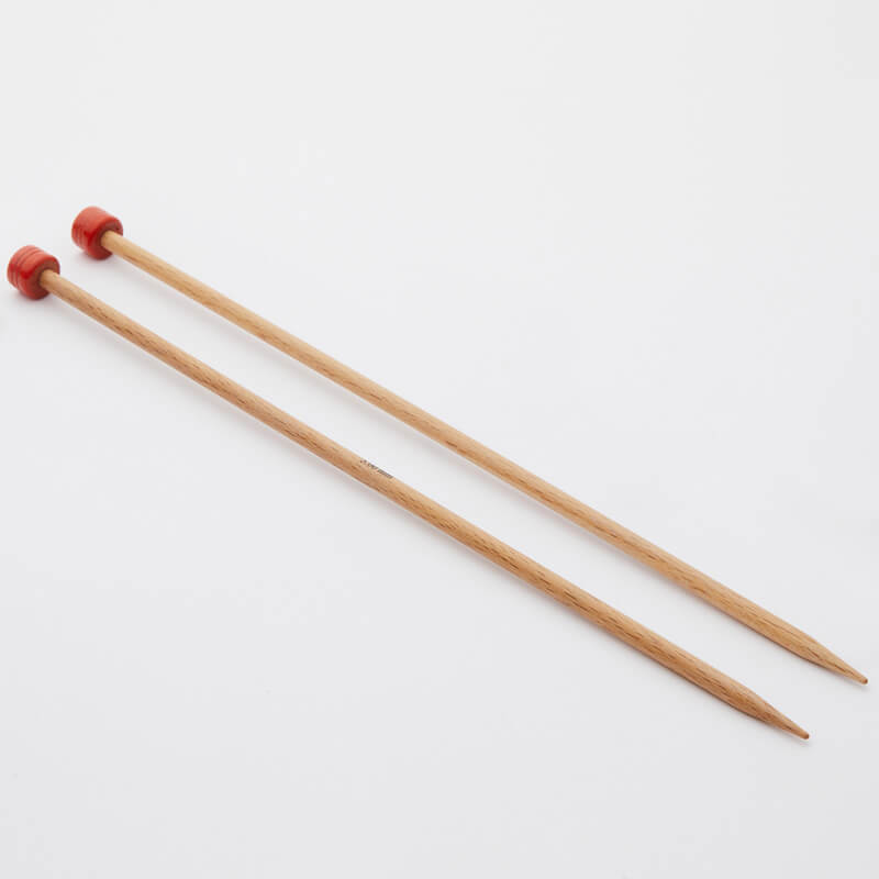KnitPro single point needles Basix Buche – 5,50 mm / 25 cm