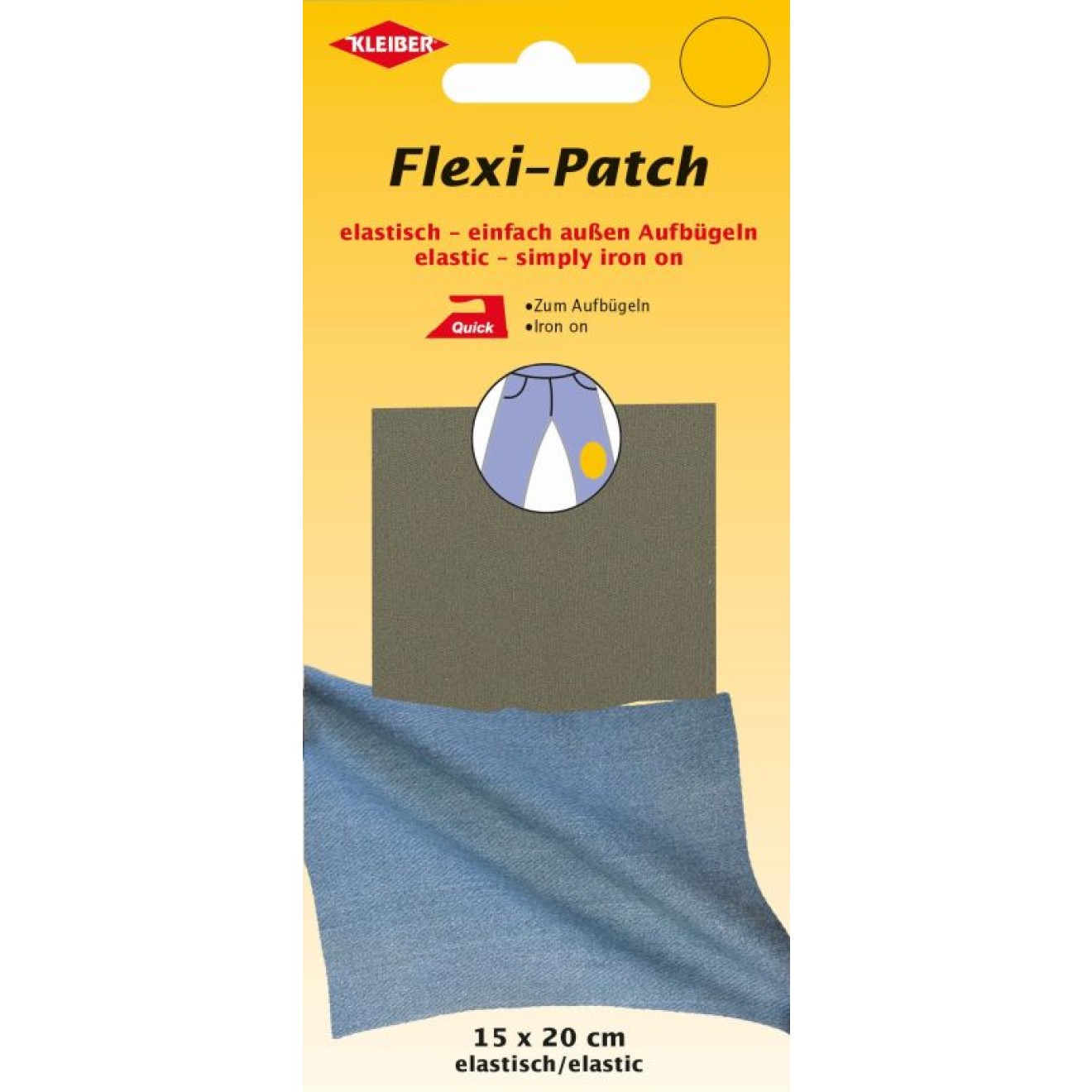 Kleiber Flexi-Patch 15x20 cm / beige