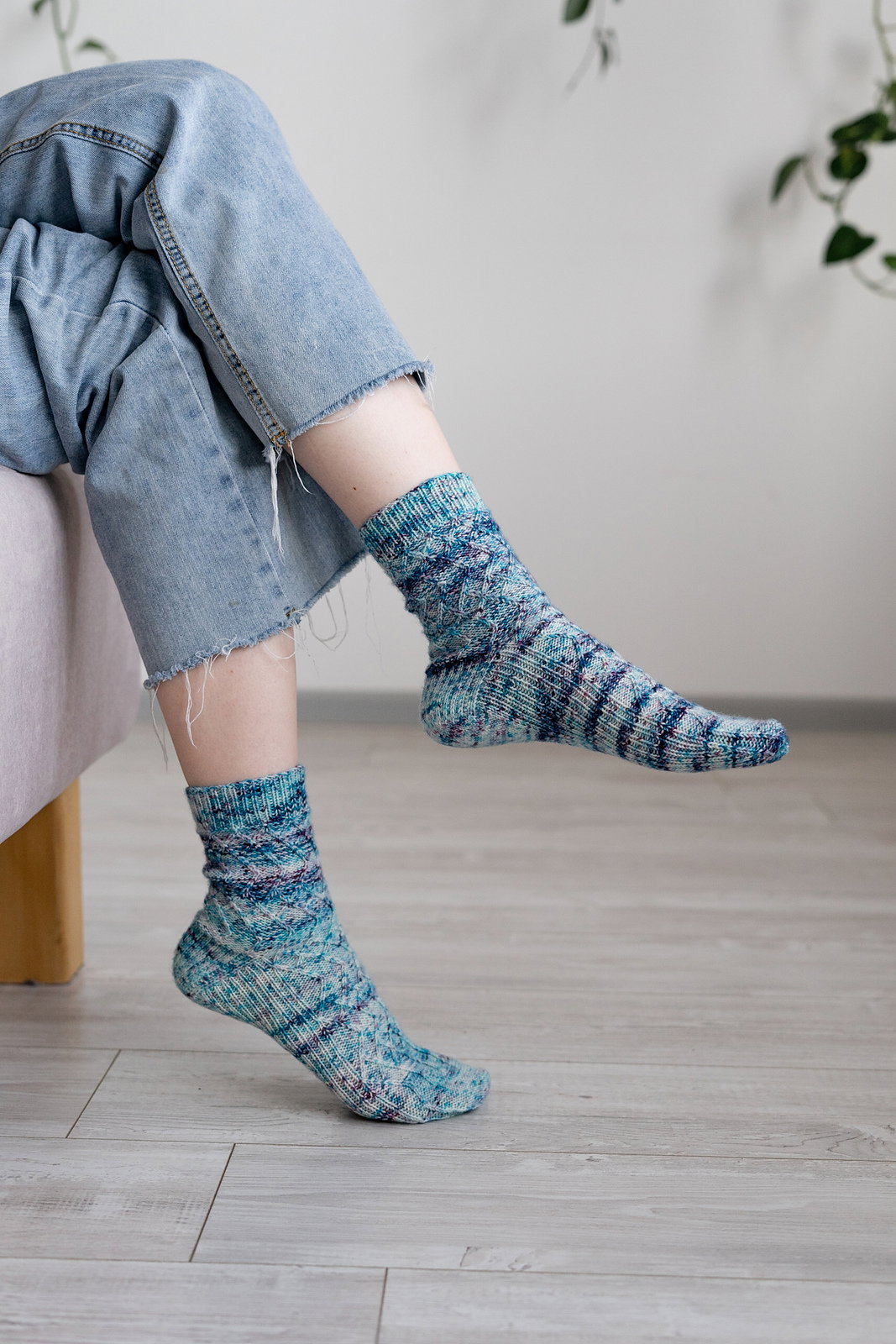 Chaussettes Whale – modèle de tricot, photo 15