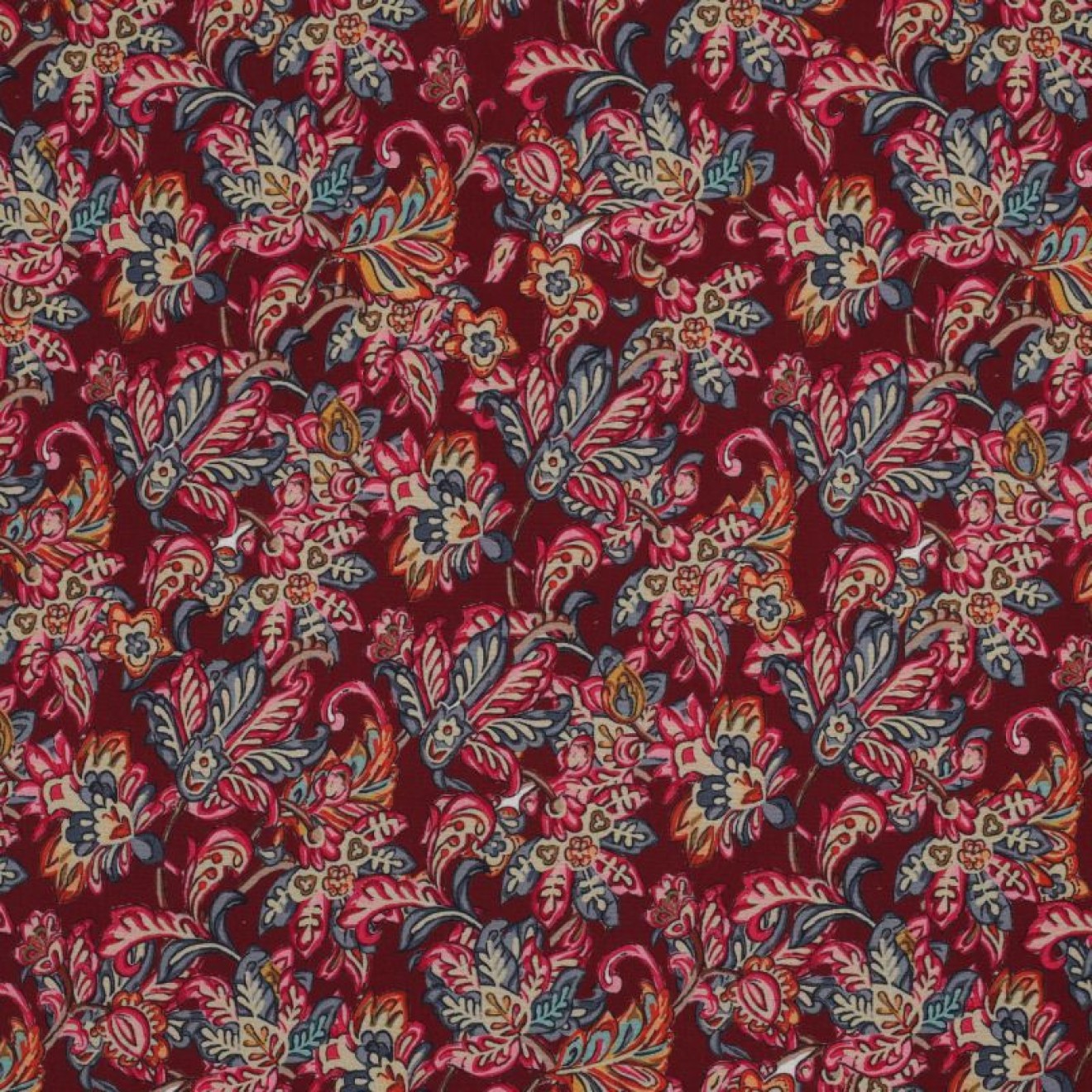 HANABI Radiance Digital Flowers colour 001 bordeaux