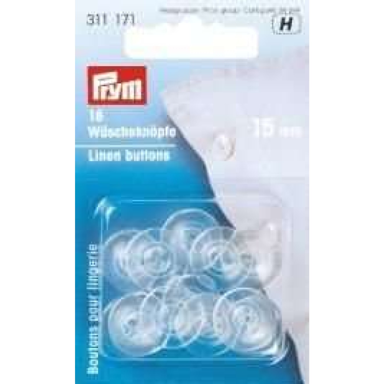 15 mm / transparent