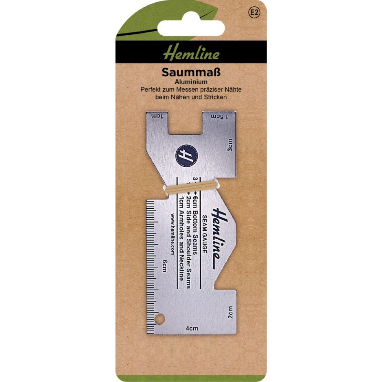 Hemline hem gauge