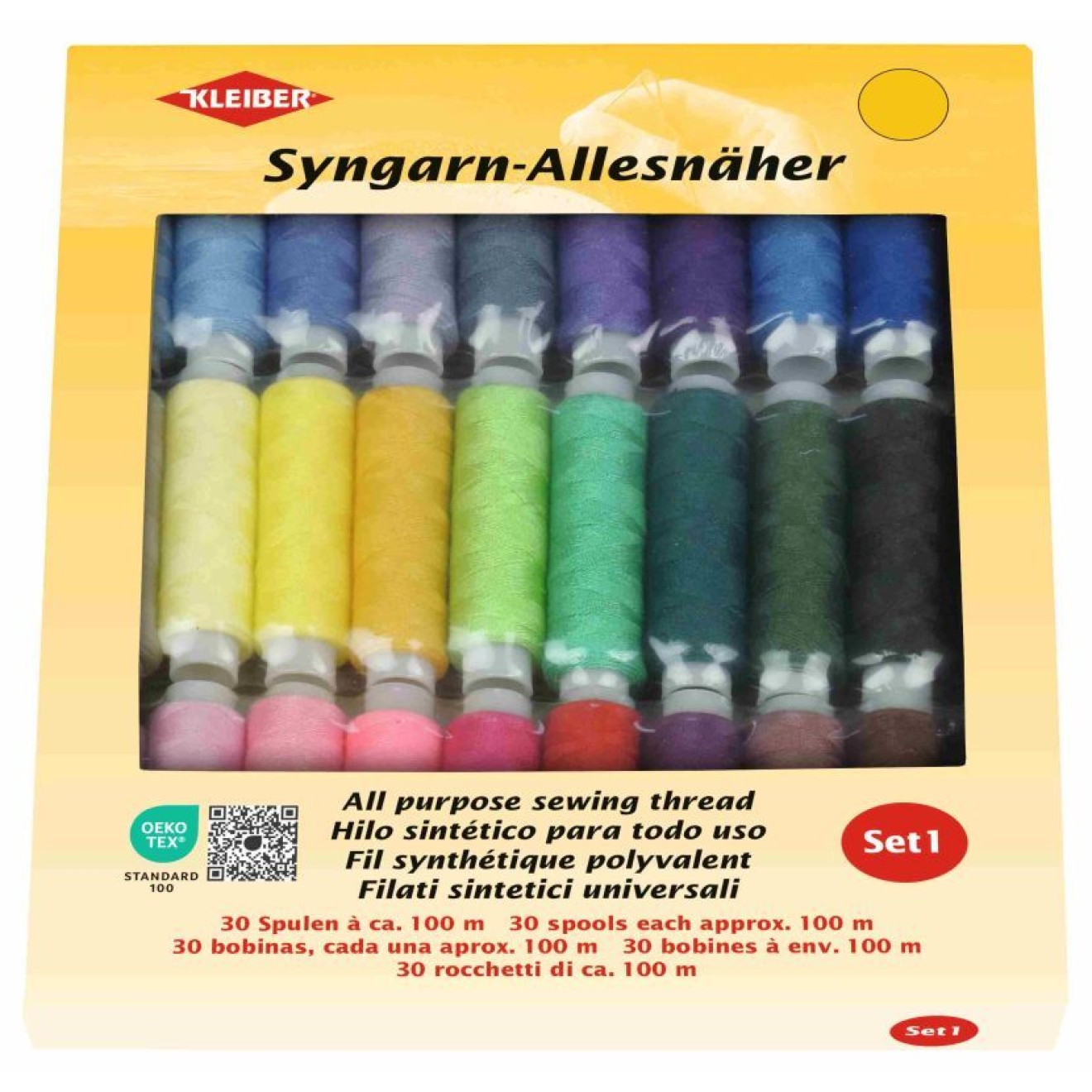 Kleiber sewing thread assortment colour Syngarn-all-purpose thread