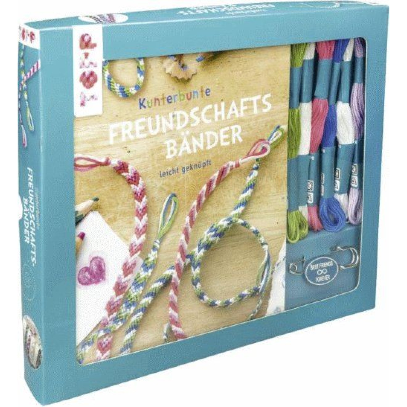 frechverlag craft set Kunterbunte Freundschaftbänder