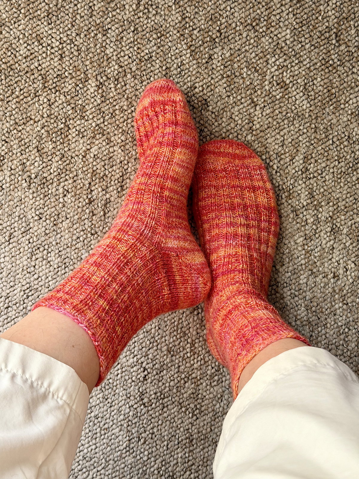 Chaussettes Boomerang – modèle de tricot, photo 6