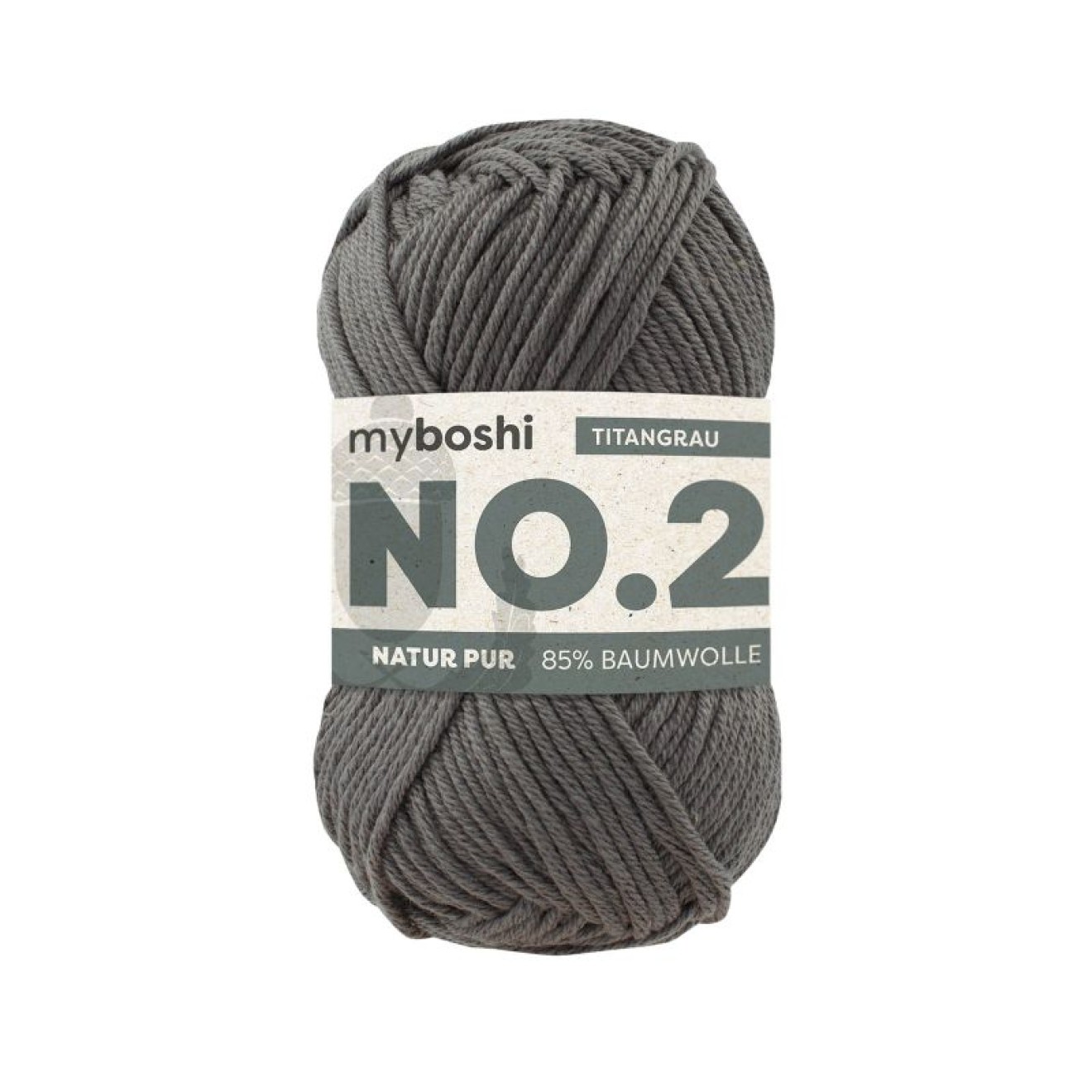 myboshi No. 2 colour col. Titangrau