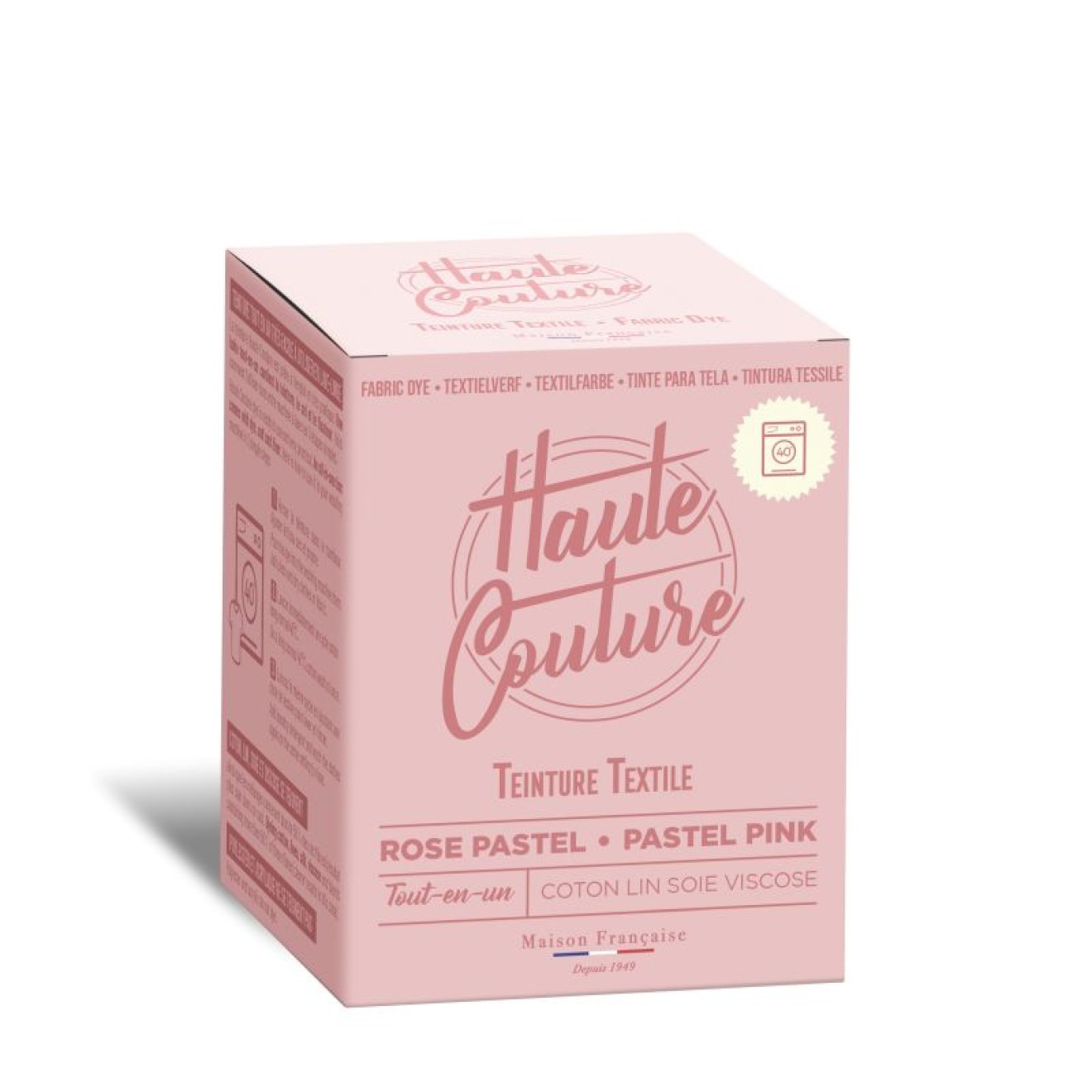 Haute Couture Textilfarbe colour pastelrosa