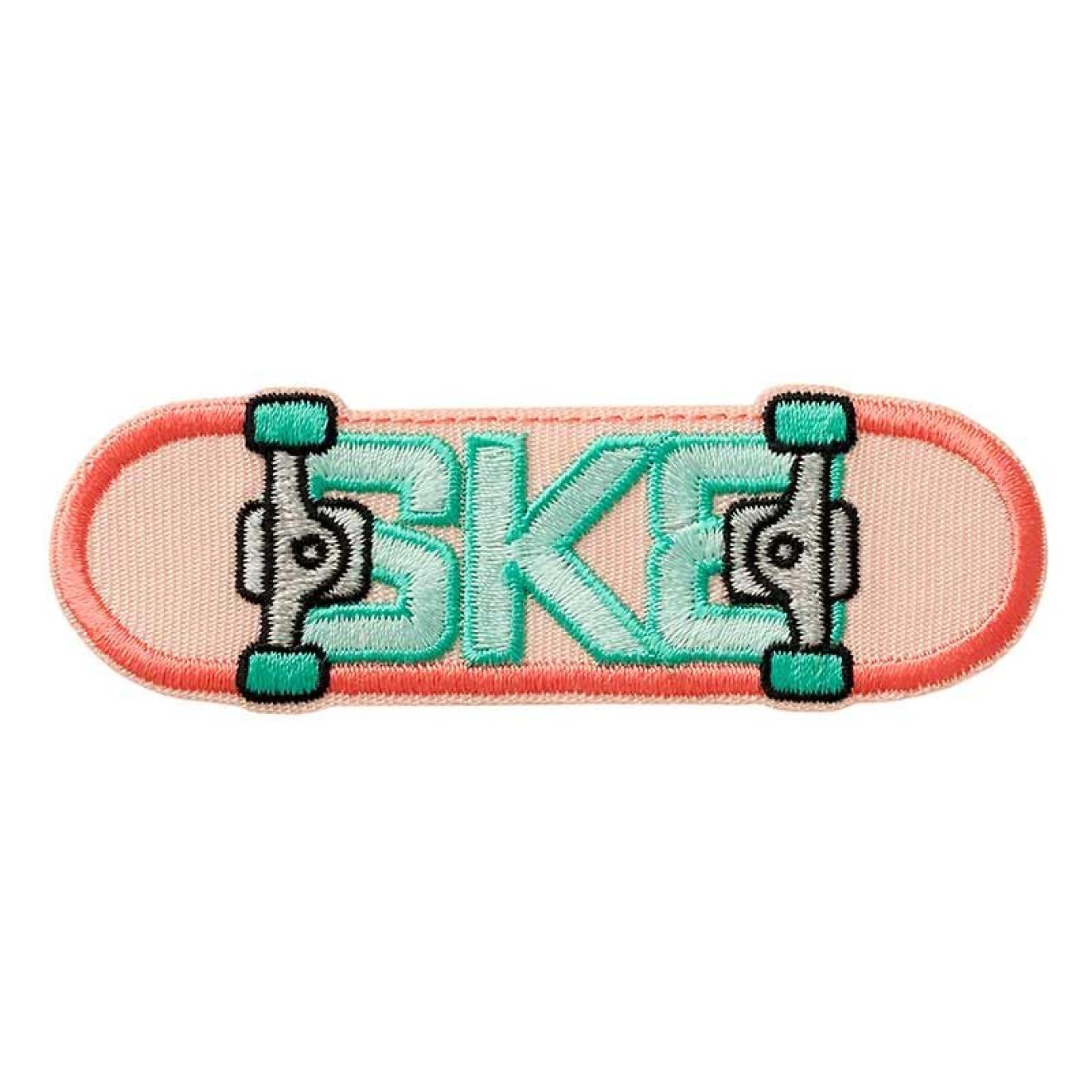 Mono-Quick Applikationen - Teens and Jeans - aufbügelbar Farbe Skateboard