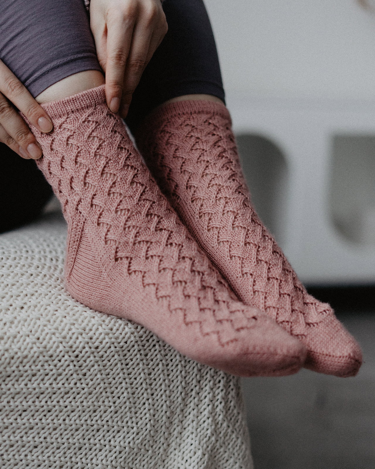 Chaussettes Rivendell – modèle de tricot (PDF, anglais)