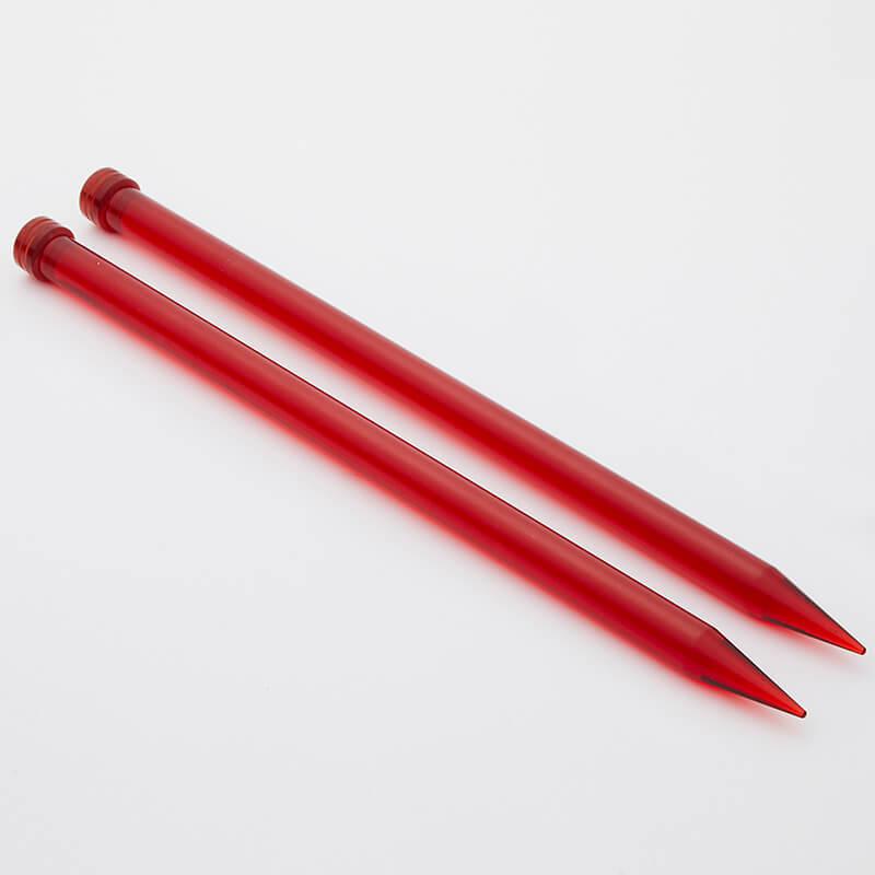 KnitPro single point needles ZING – 3,75 mm / amethyst / 35 cm