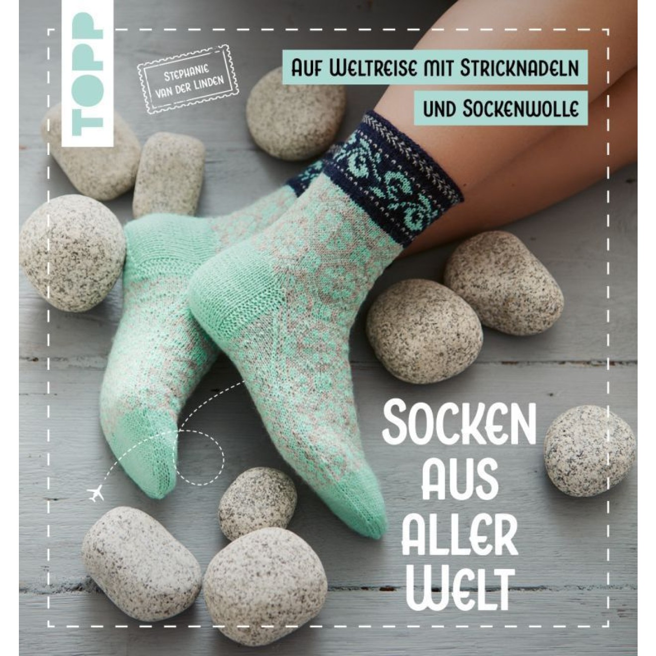 frechverlag Socks from Around the World книга с описаниями