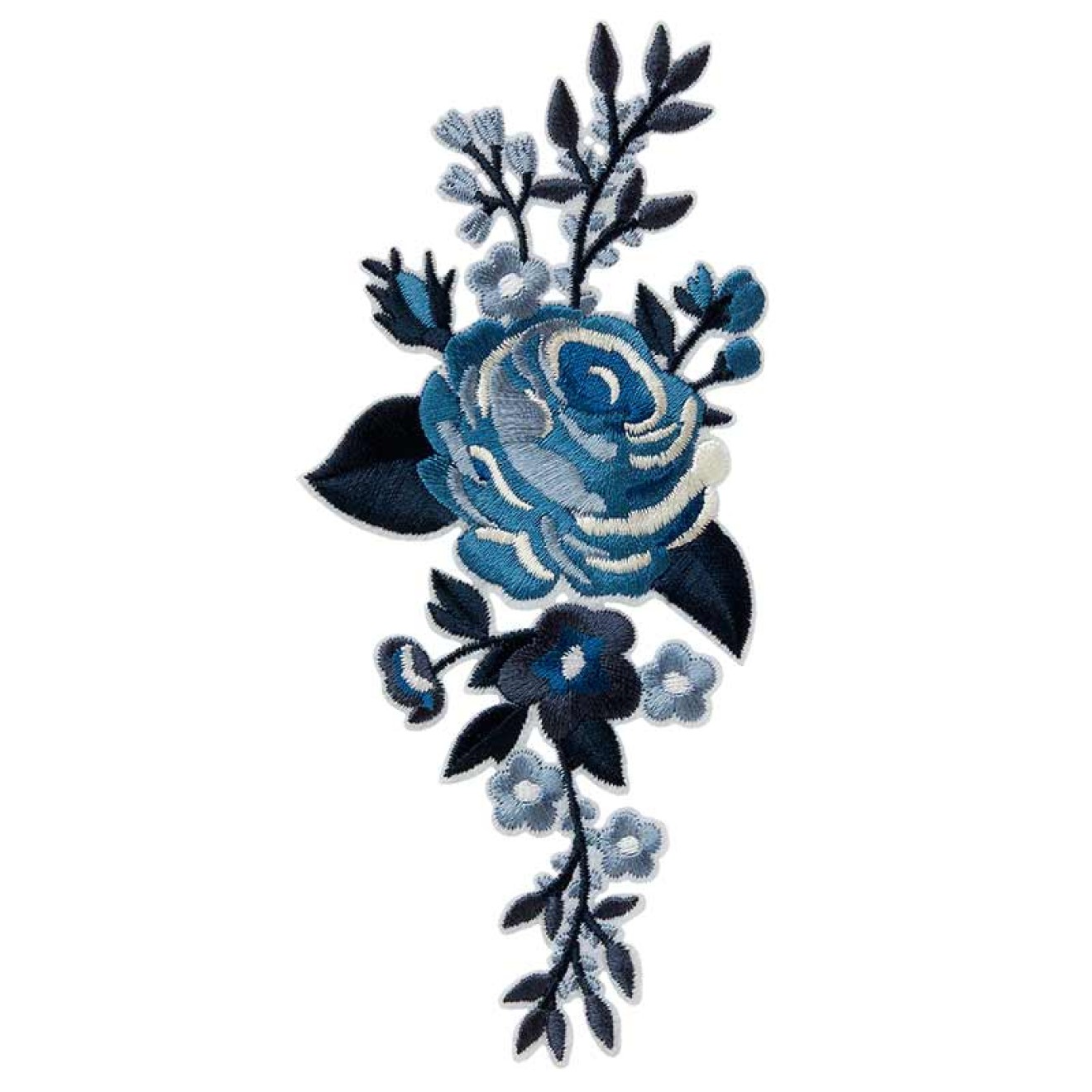 Mono-Quick appliques - Fashion and Home - iron-on colour blue