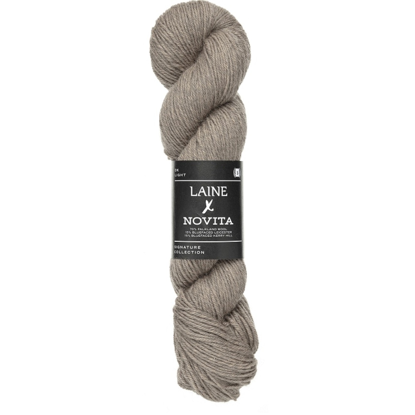 Novita Laine 4-ply colour 6191 weathered driftwood