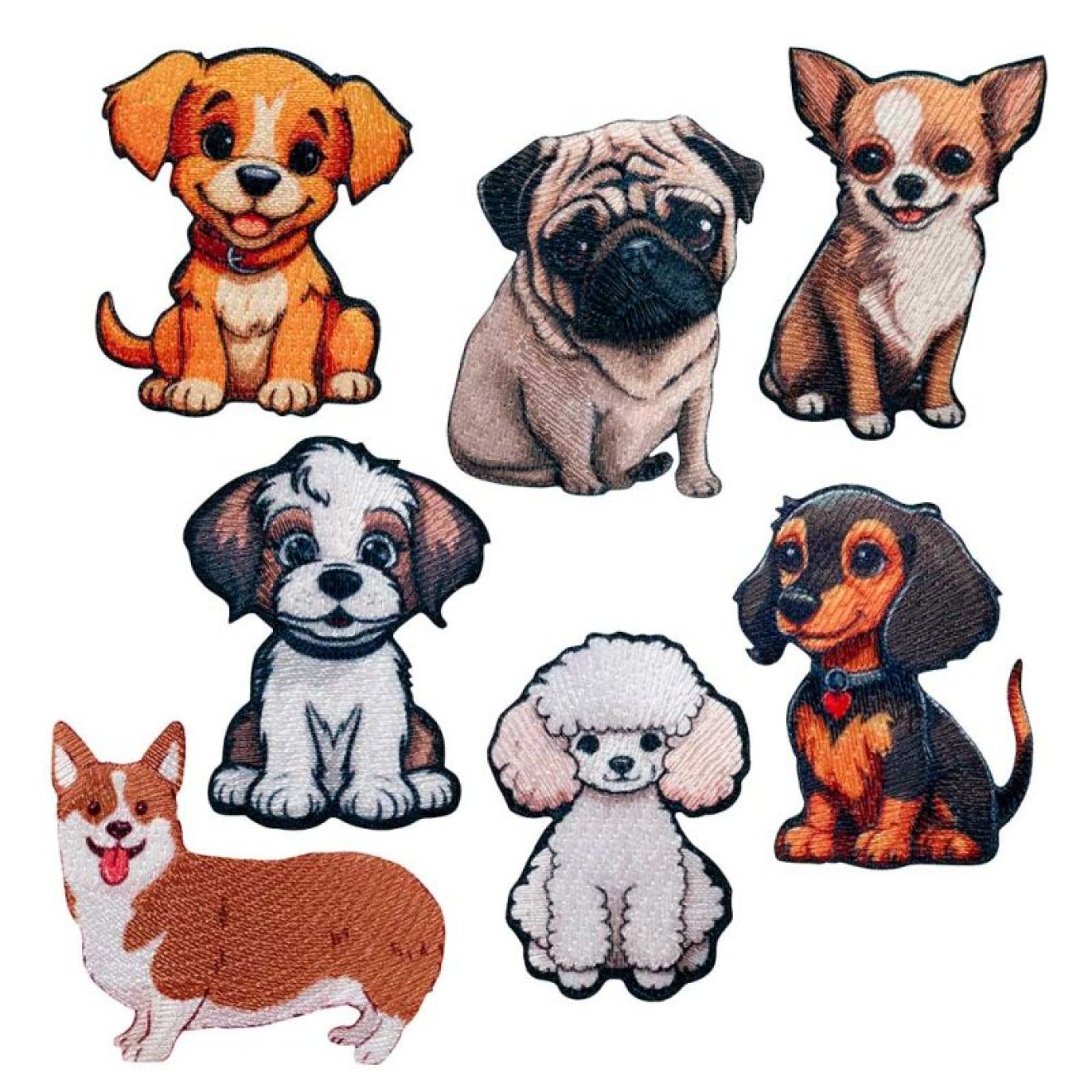 Mono-Quick appliques - Kids and Hits - iron-on colour Hunde