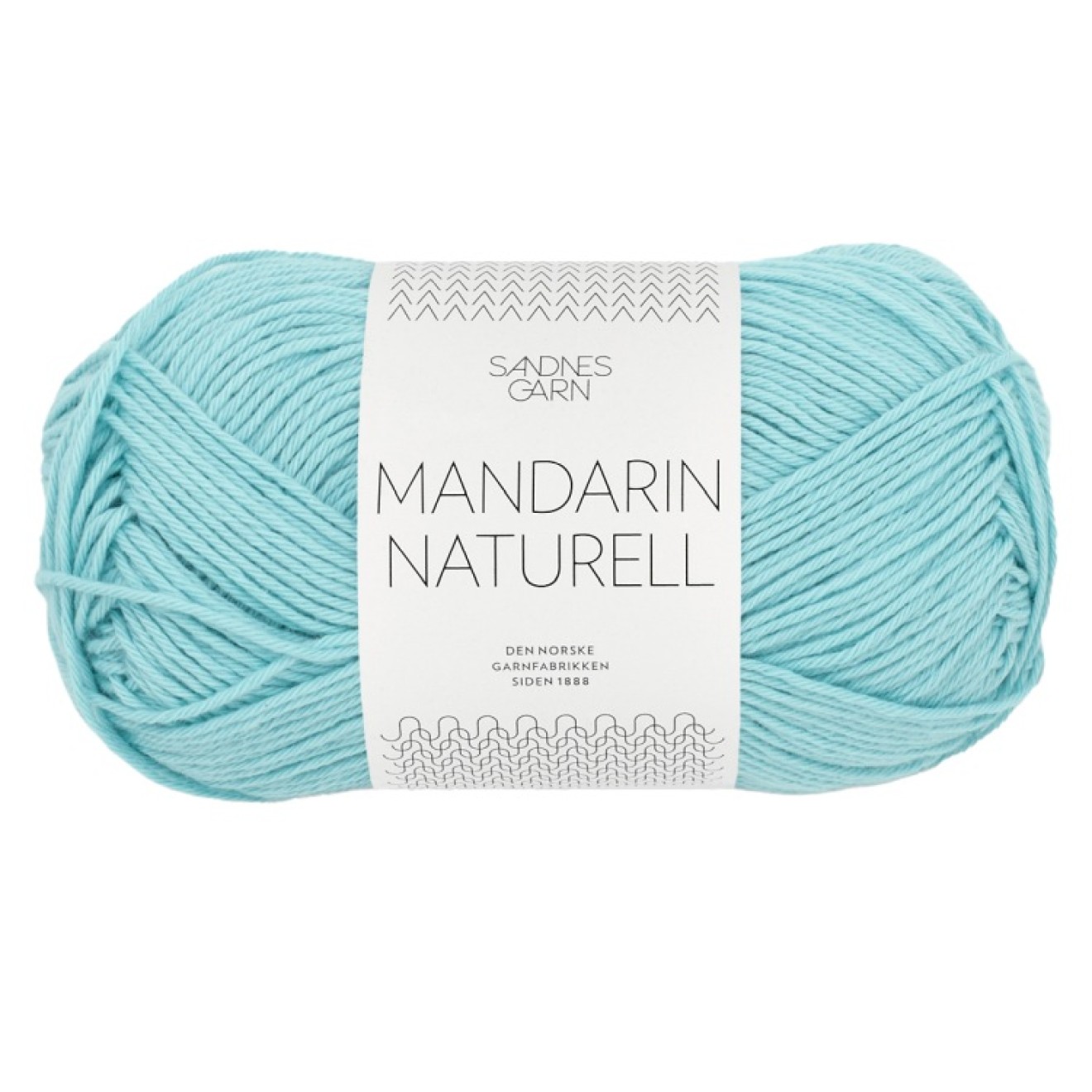 Sandnes Garn Mandarin Naturell colour 7213 turquoise blue