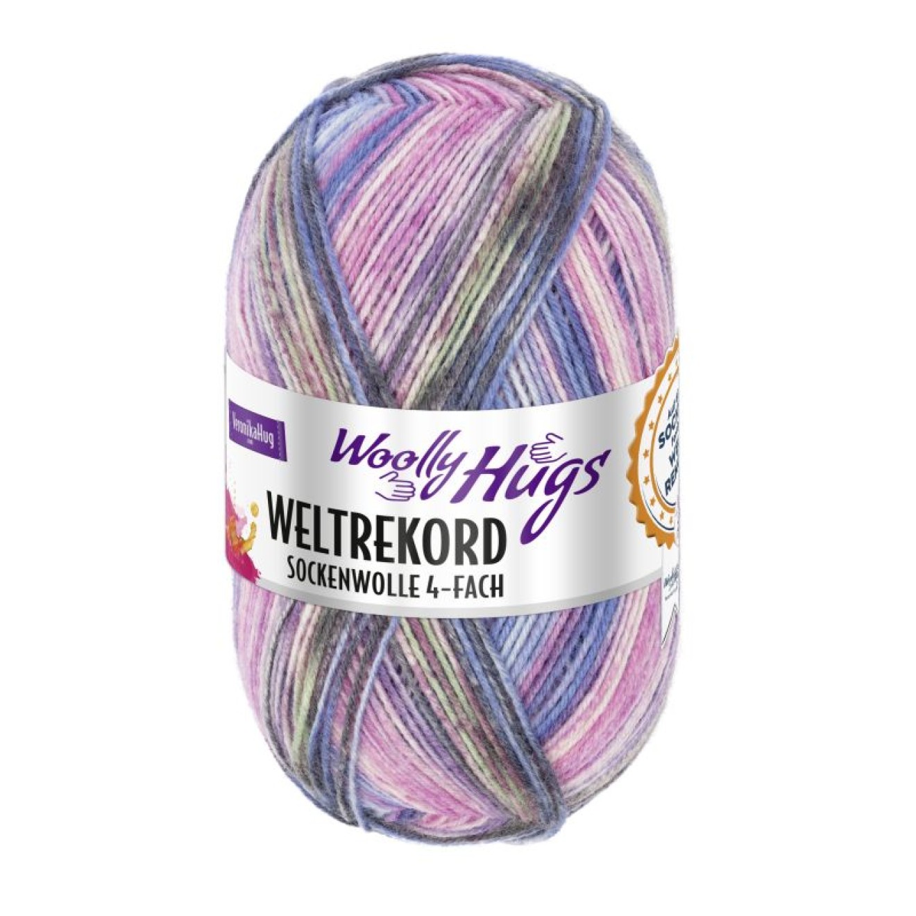 Pro Lana Woolly Hugs Weltrekord sock yarn 4 ply colour 04
