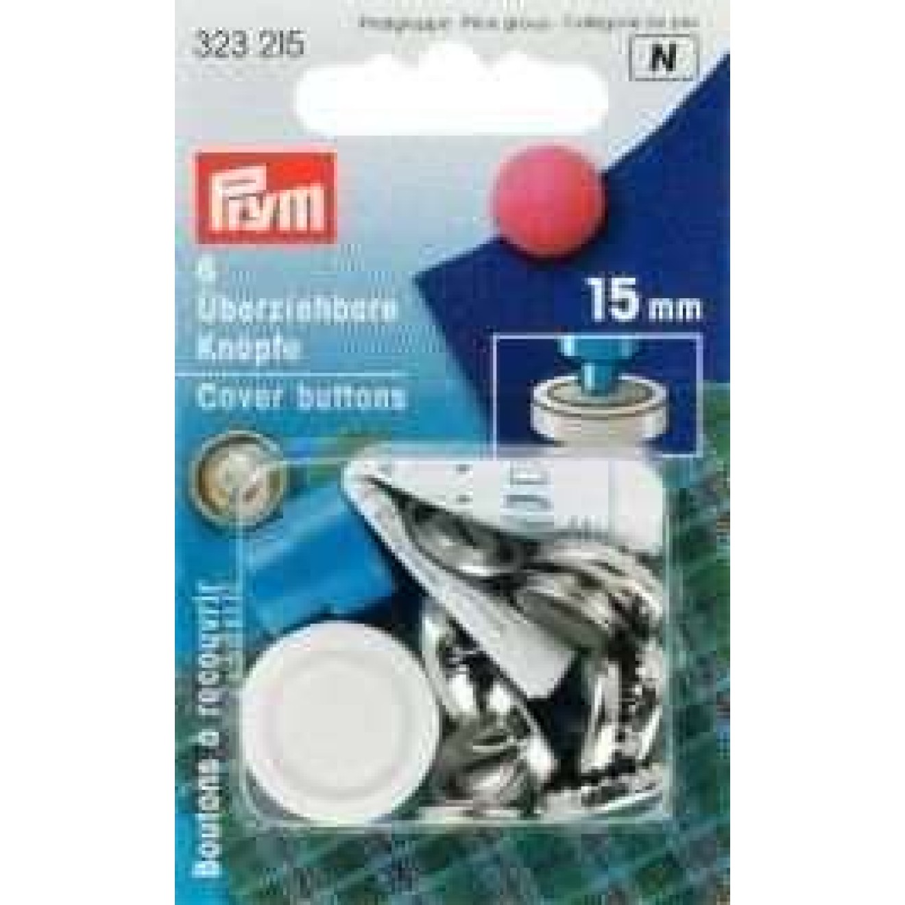 15 mm / gold / mit Werkzeug