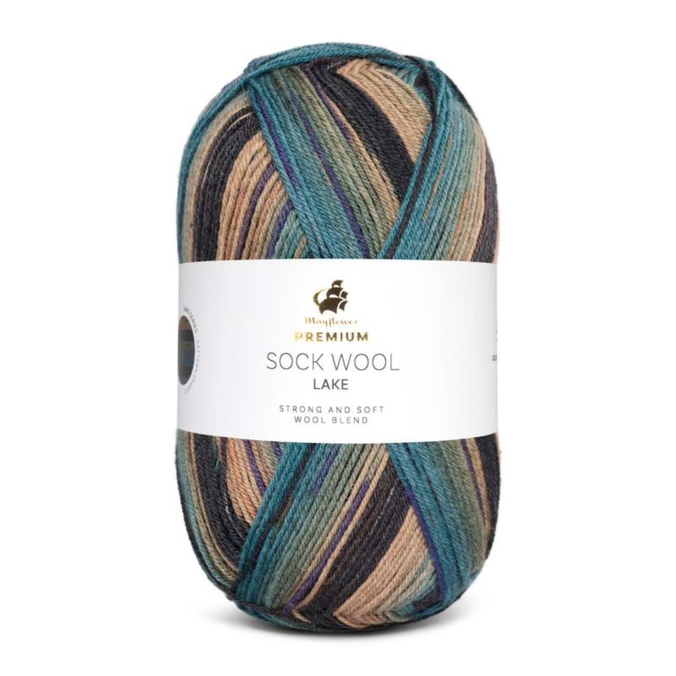 Mayflower Premium Sock Wool Lake colour 001 garda