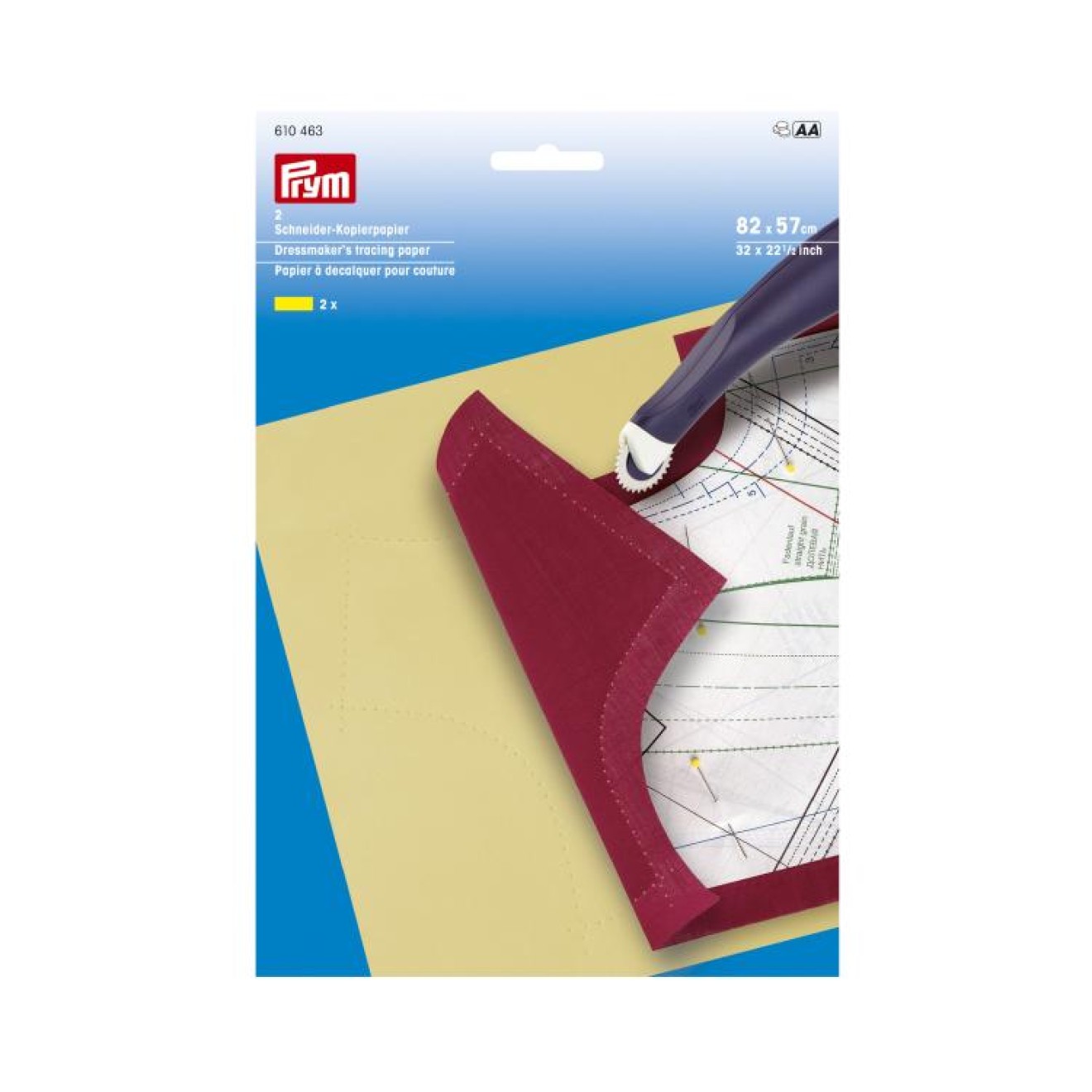 Prym Kopierpapier 82x57 cm / gelb