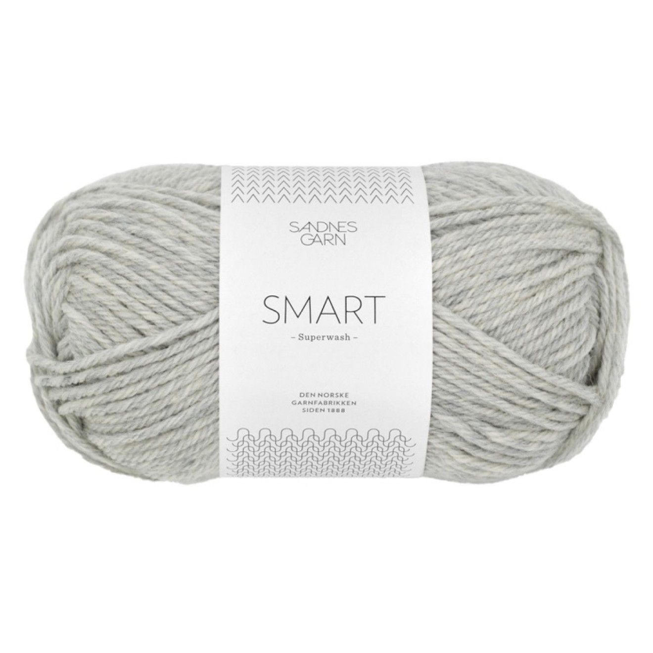 Sandnes Garn Smart colour 1032 light grey mottled