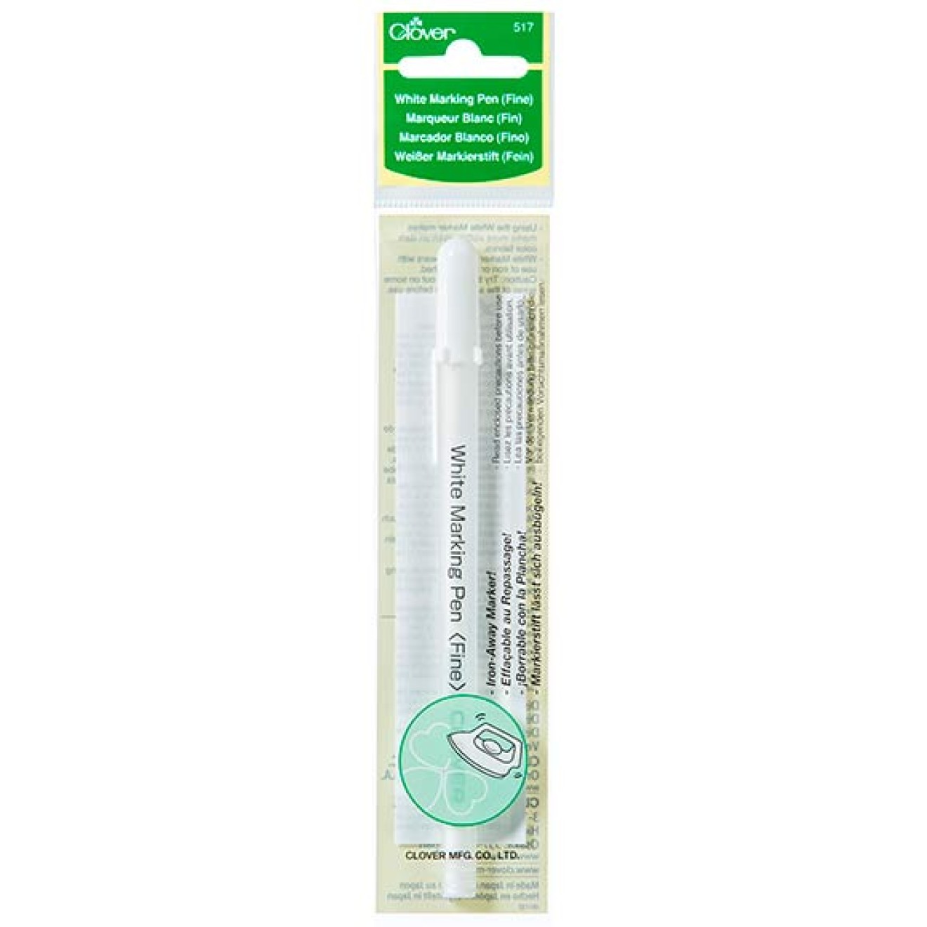 Clover Markierstift weiß