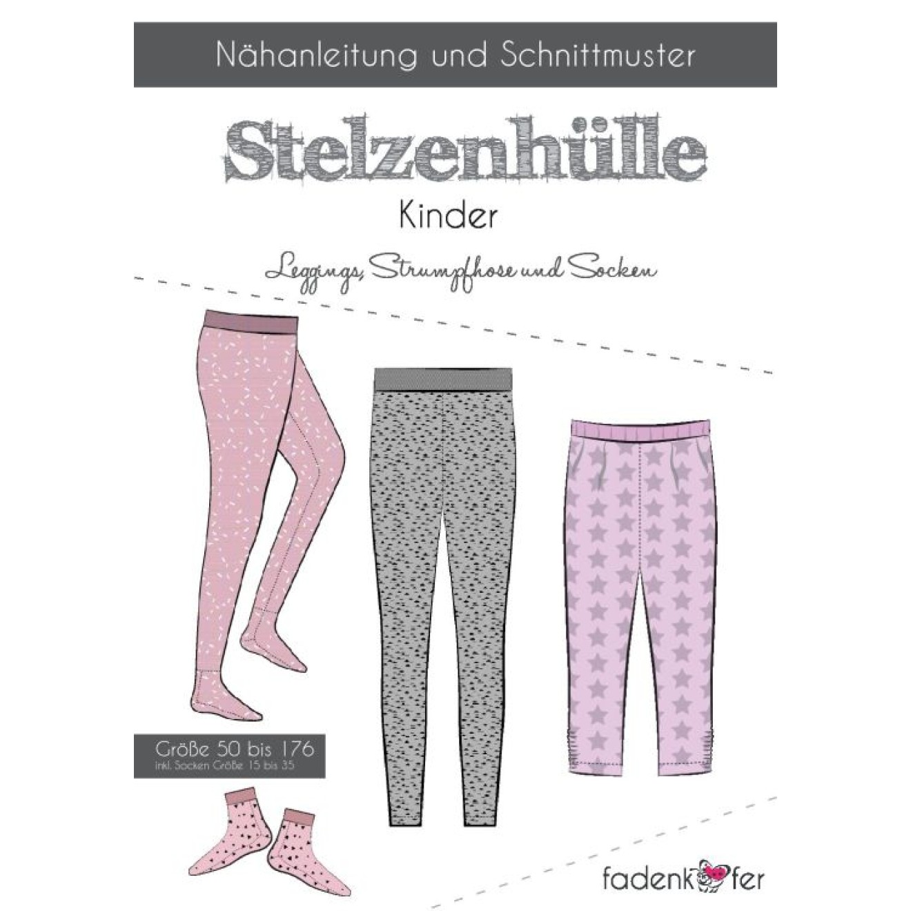 fadenkäfer Papierschnittmuster colour Stelzenhülle Kinder
