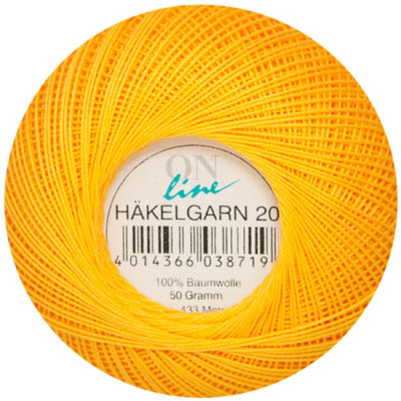 Online crochet thread Stärke 20 50 g colour 0010