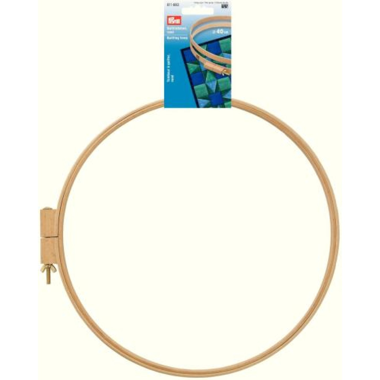 Prym Quiltrahmen Ø ca. 23 mmx40,0 cm / natur
