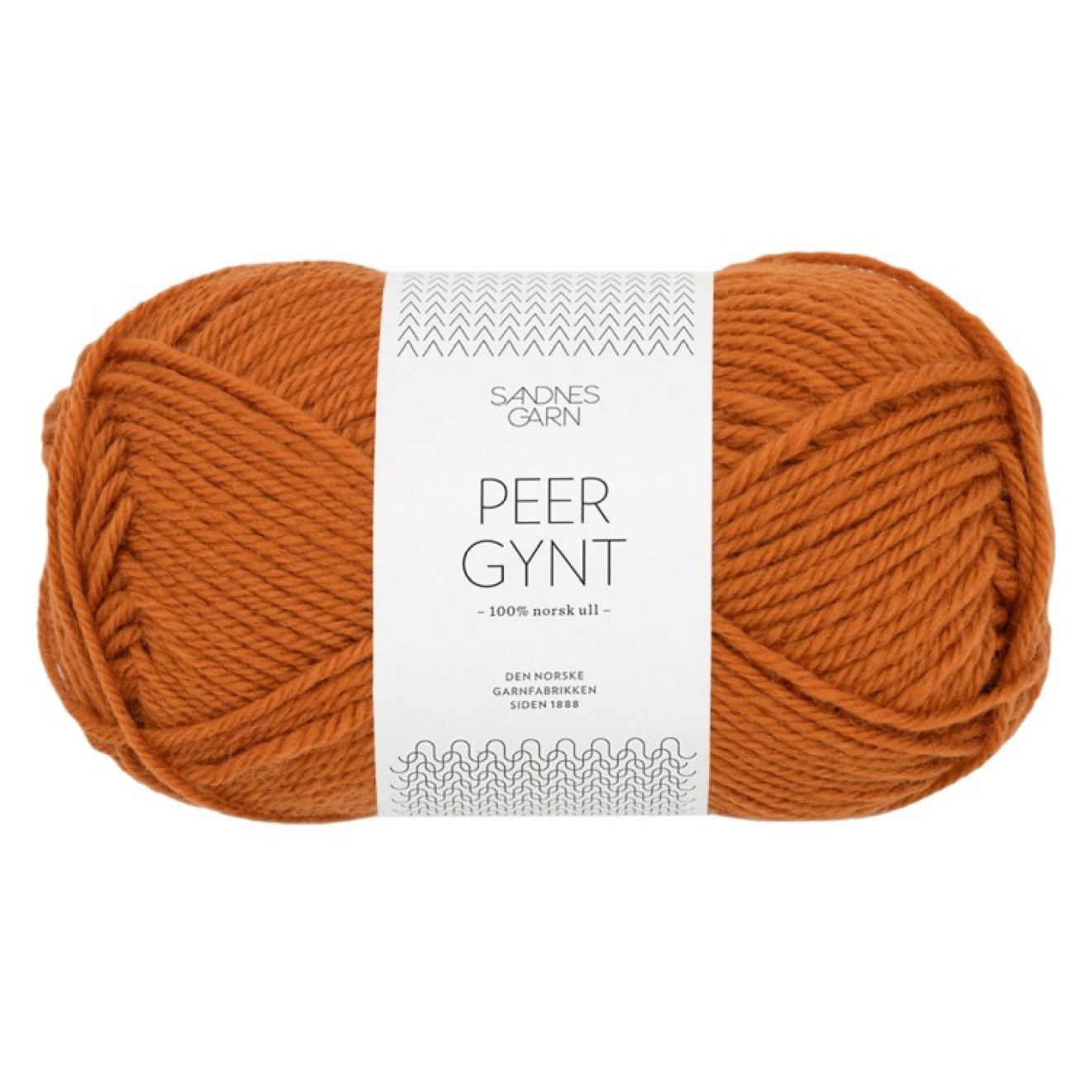 Sandnes Garn Peer Gynt colour 2745 cognac
