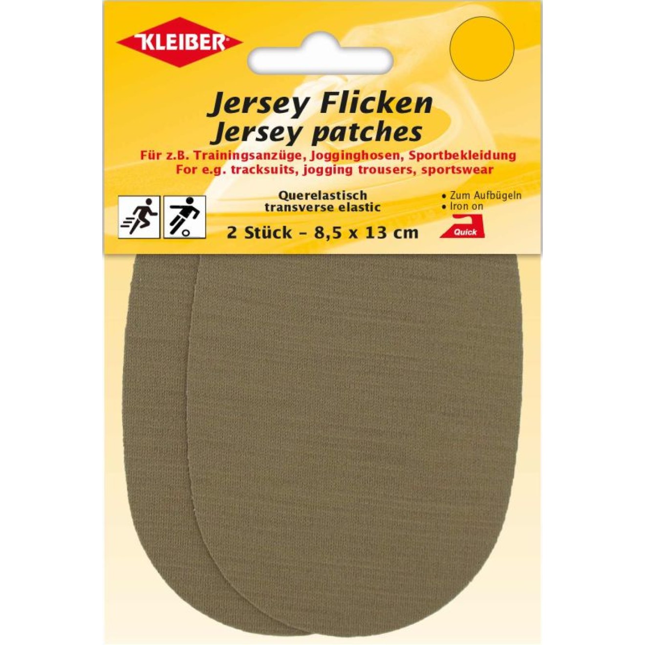 8,5x13 cm / light brown / 2 piece