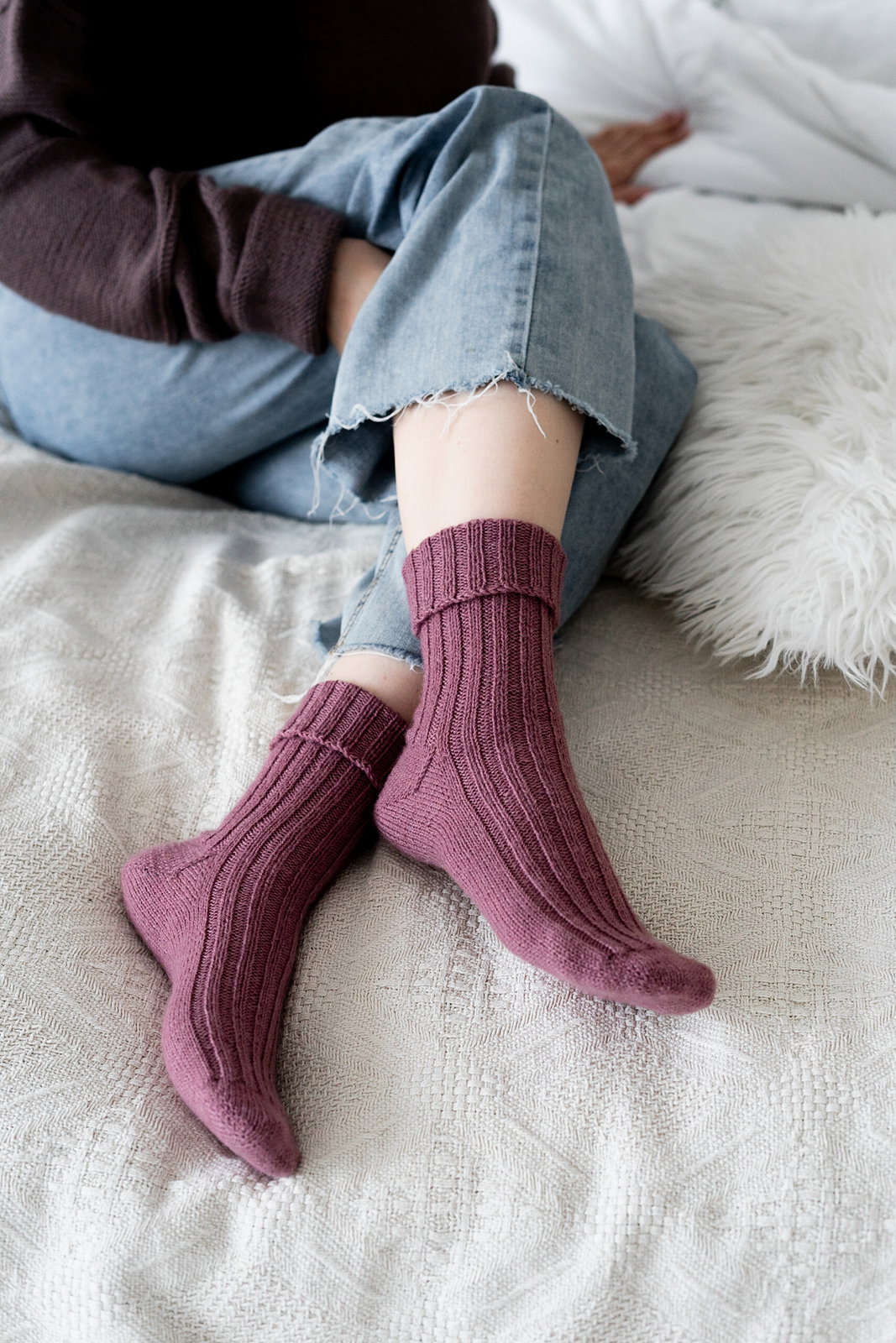 Chaussettes Boomerang – modèle de tricot, photo 13